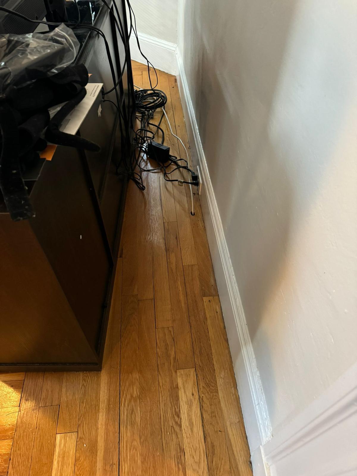 Post-construction cleaning for a commercial build-out