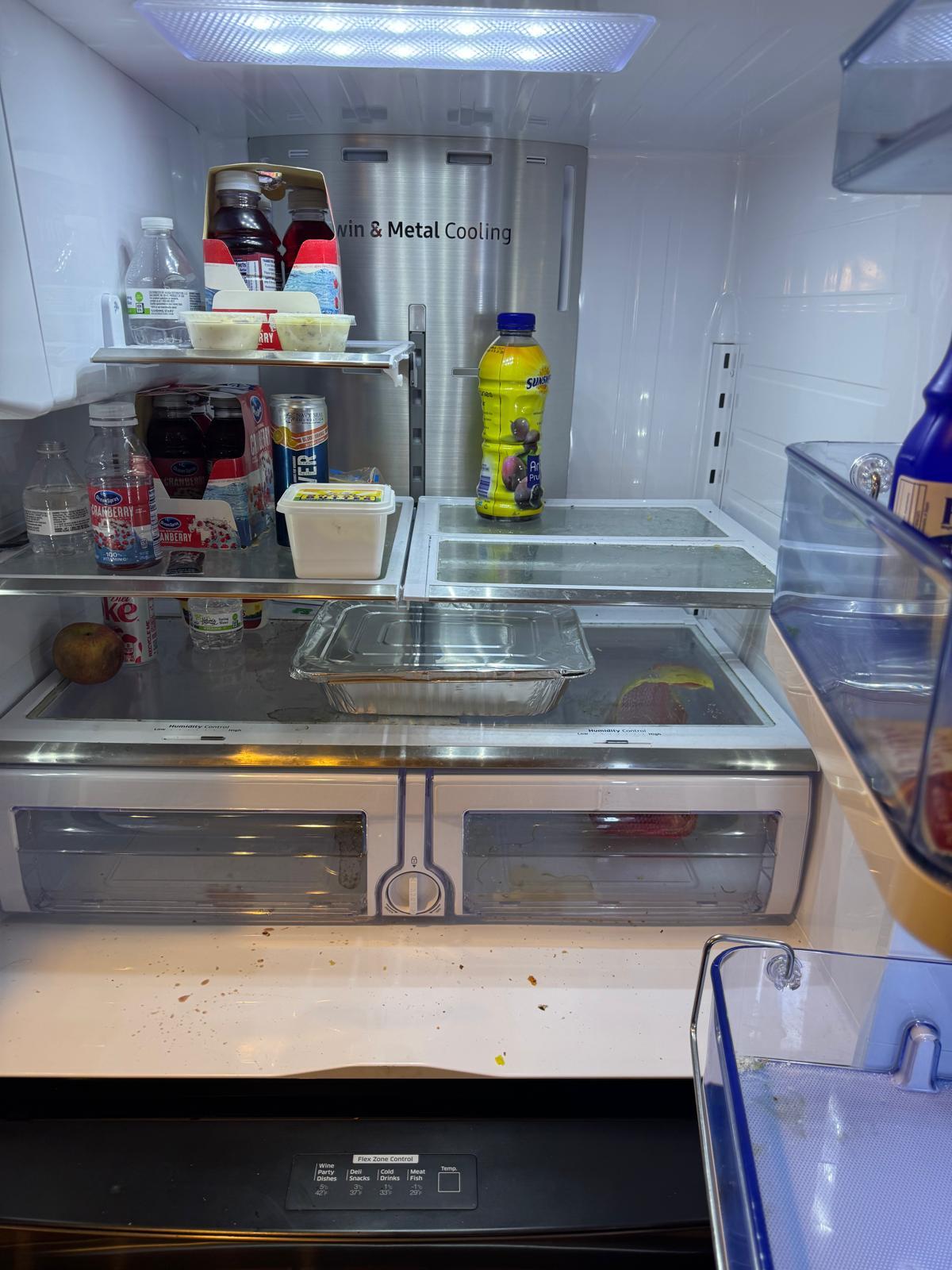 Post-construction cleaning for a commercial build-out