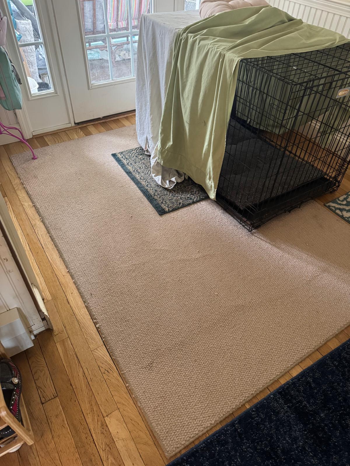 Post-construction cleaning for a commercial build-out