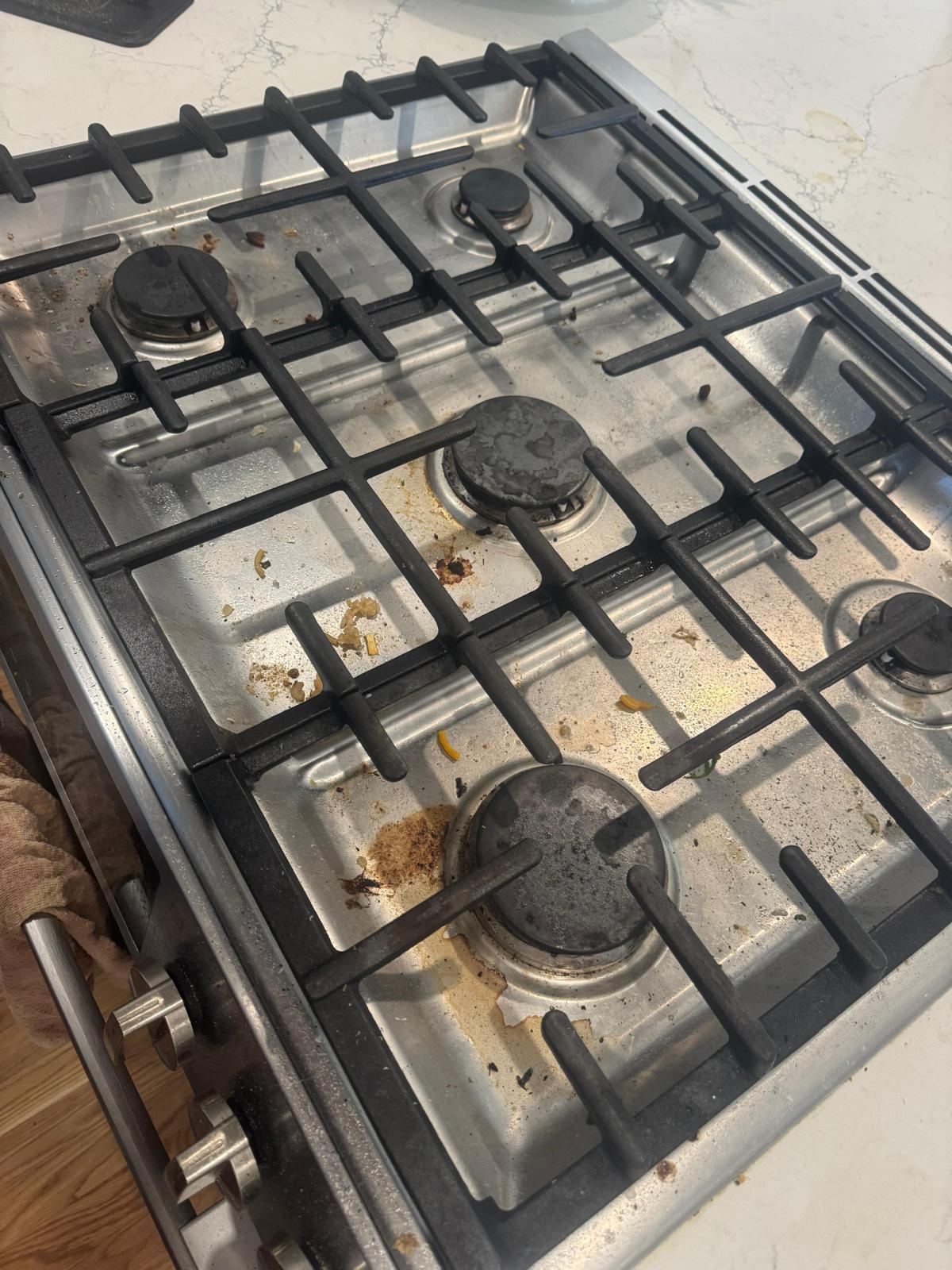 Move-out cleaning finished