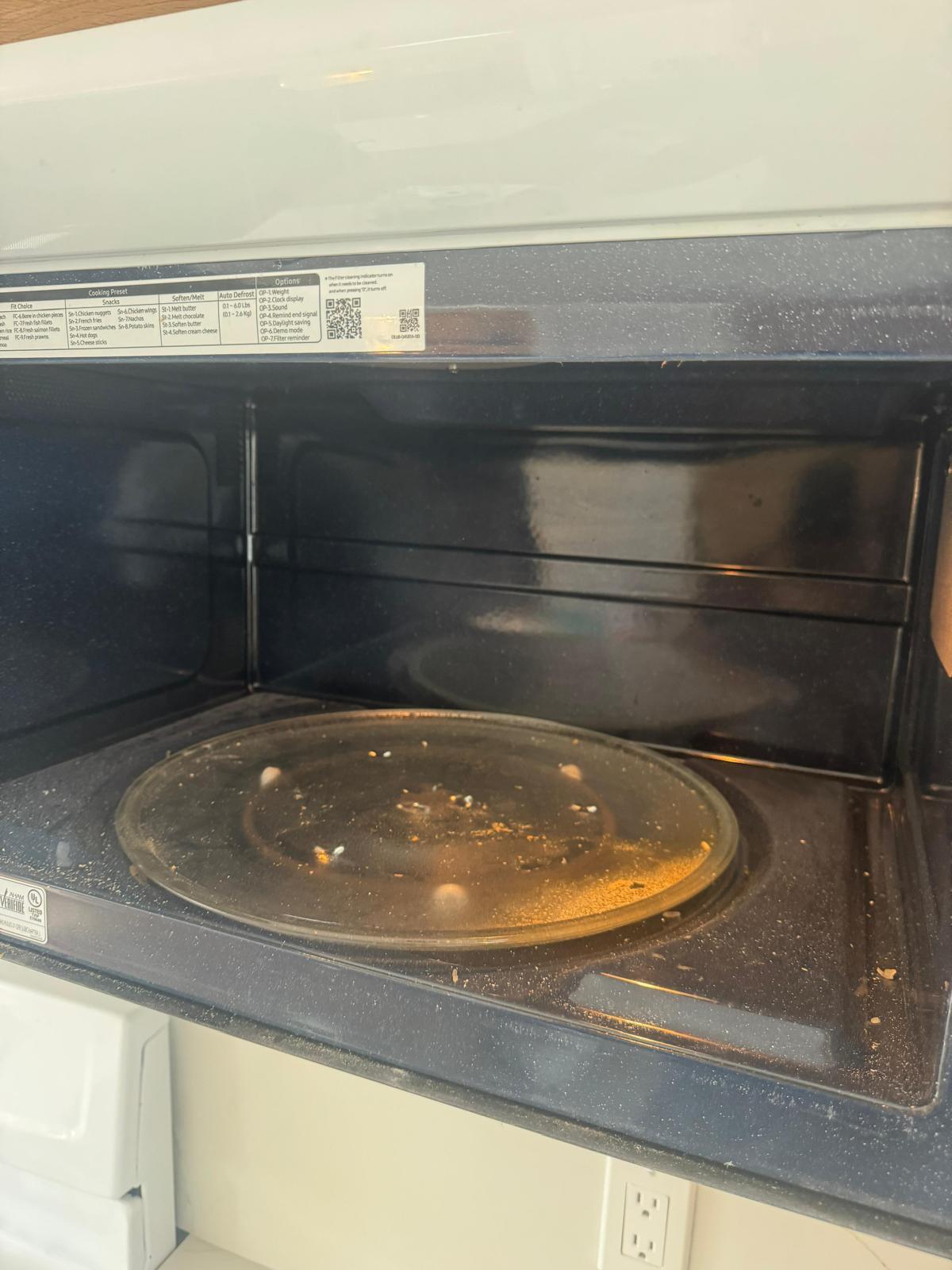 Move-out cleaning finished