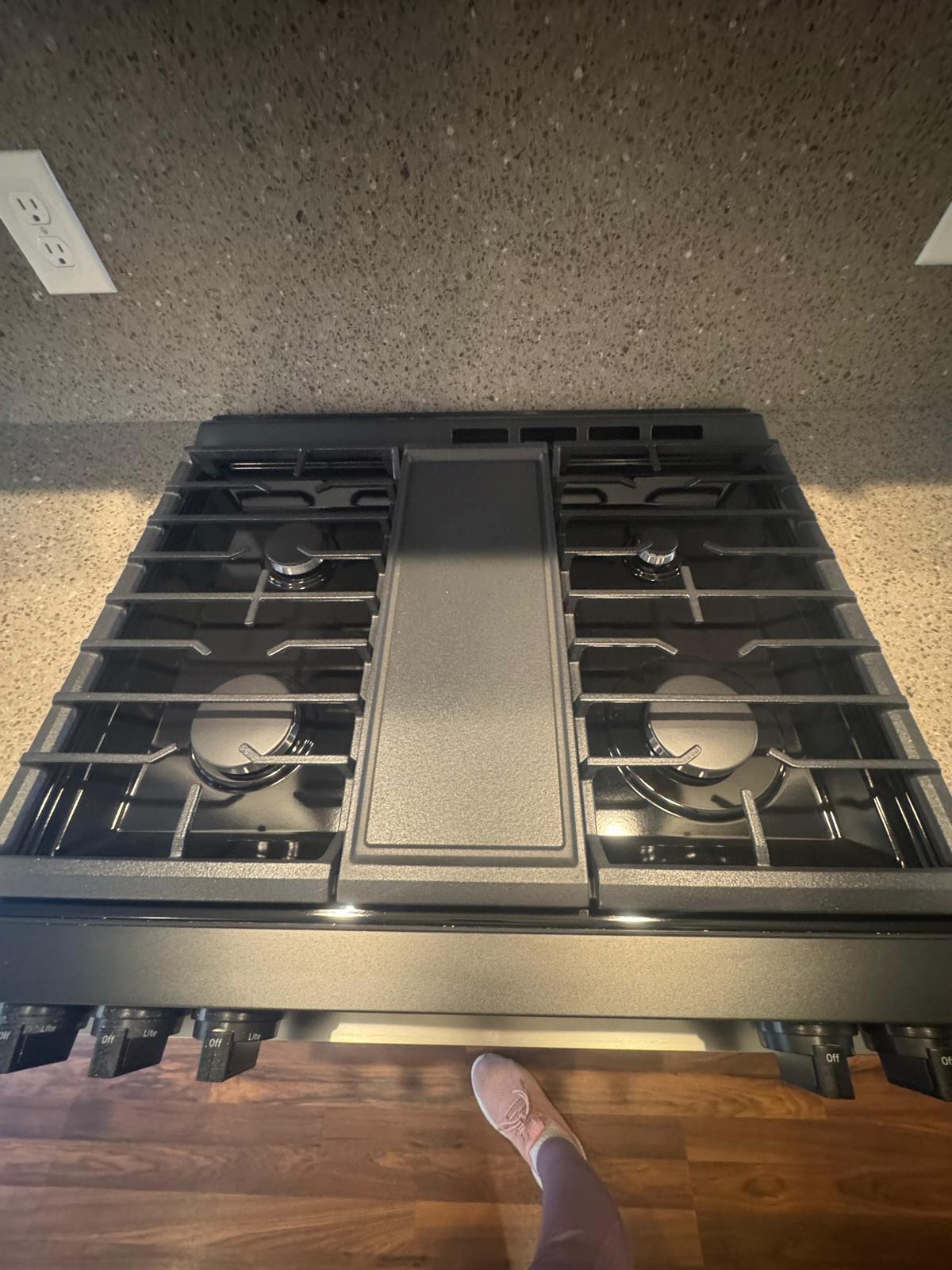 Bathroom after renovation dust cleaning