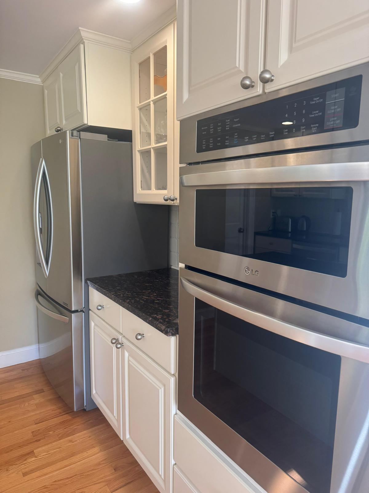 Bathroom after renovation dust cleaning