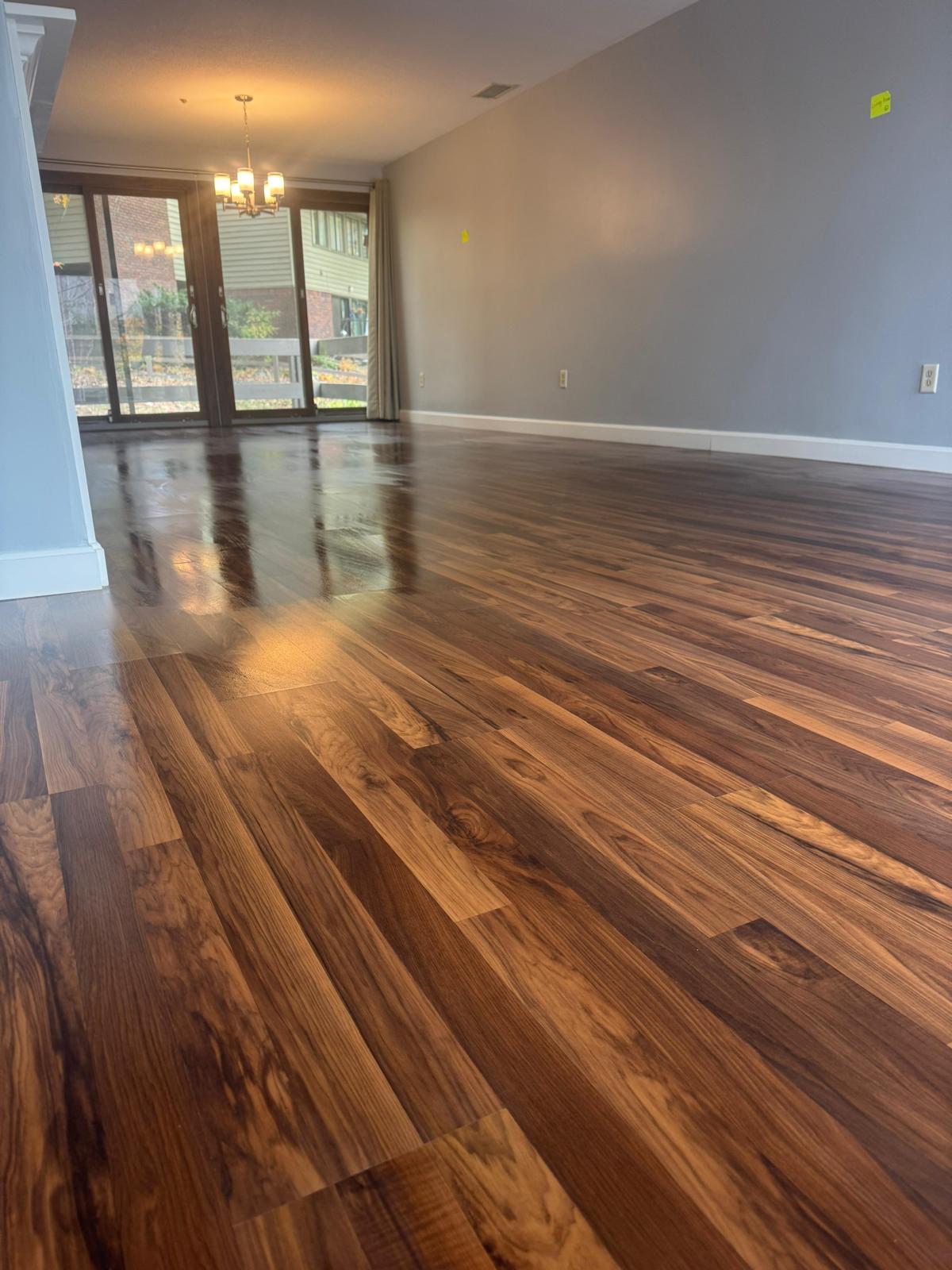 Kitchen after move-in cleaning